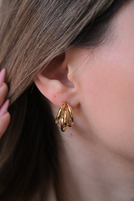 حلق مريم ذهبي