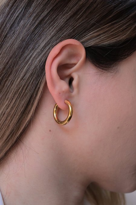 حلق مريم ذهبي