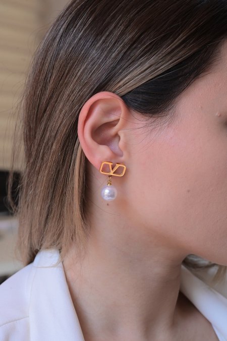 حلق مريم ذهبي v