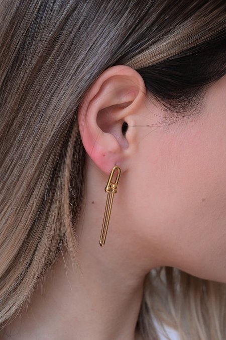 حلق مريم ذهبي تيفاني