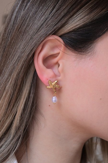 حلق مريم ذهبي