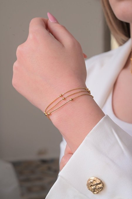 اسواره مريم طابات ناعم ذهبي