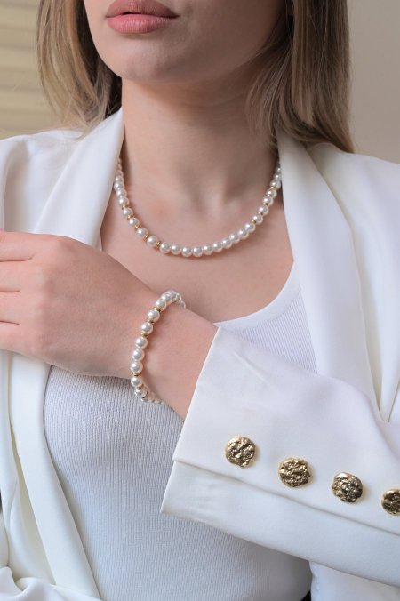 طقم سنسال مع اسواره لولو