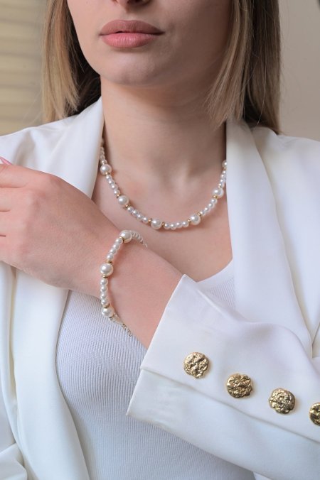 طقم سنسال مع اسواره لولو