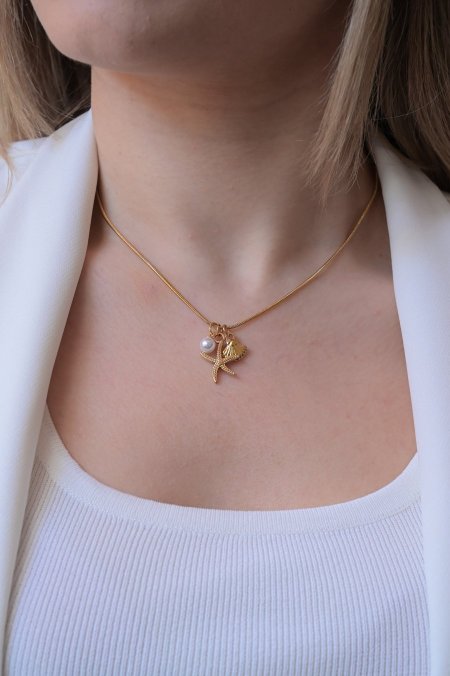 سنسال مريم مجموعه البحر نجمه كبيره مع صدفه