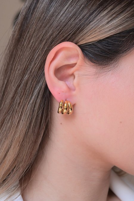 حلق مريم ذهبي