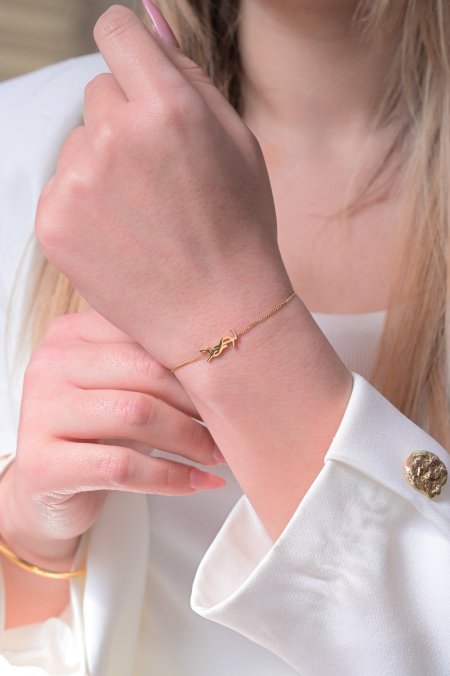 اسواره YSL رفيع ذهبي