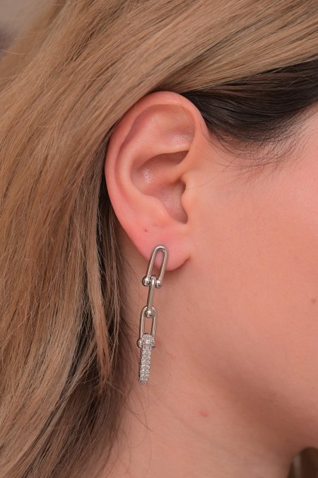 حلق تيفاني مع زركون