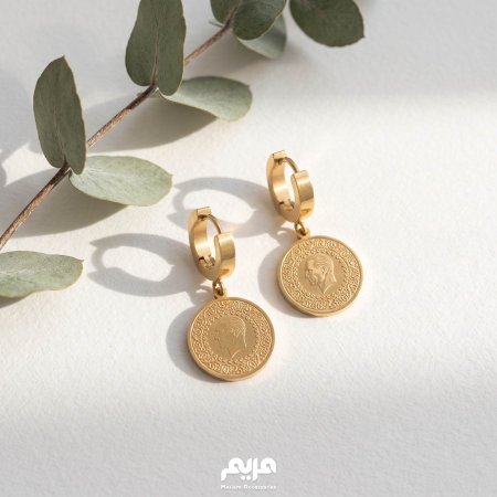 حلق ذهبي ليره