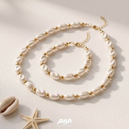 طقم سنسال مع اسواره لولو