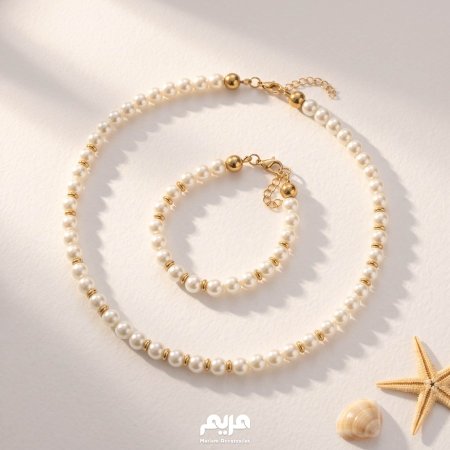 طقم سنسال مع اسواره لولو