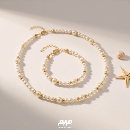 طقم سنسال مع اسواره لولو