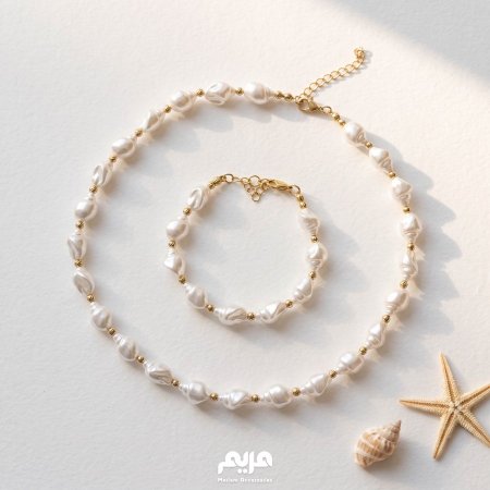 طقم سنسال مع اسواره لولو
