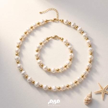 طقم سنسال مع اسواره لولو