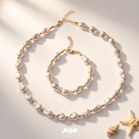 طقم سنسال مع اسواره لولو
