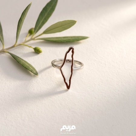 خاتم فلسطين فضي