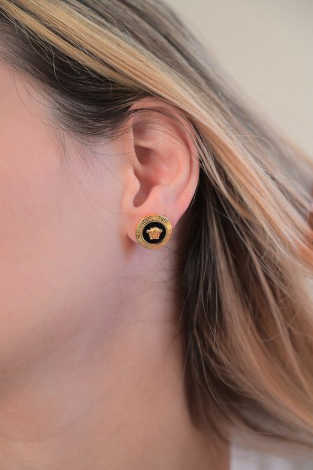 حلق فيرزاتشي اسود (حجم صغير )